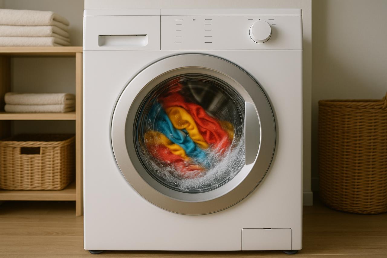 Waschmaschine einschalten