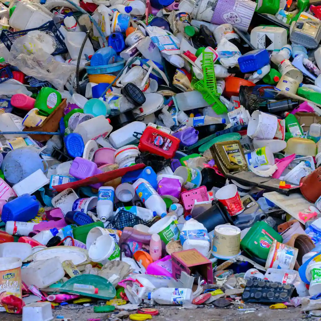 Berge an Plastikmüll